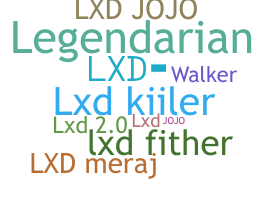 Nama panggilan - LXD