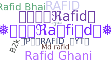 Nama panggilan - Rafid