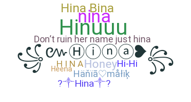 Nama panggilan - Hina