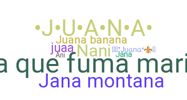 Nama panggilan - Juana