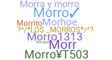 Nama panggilan - Morro