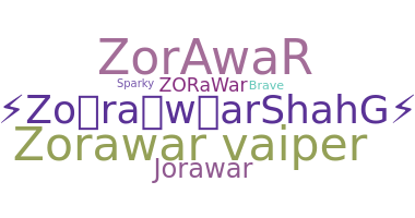 Nama panggilan - Zorawar