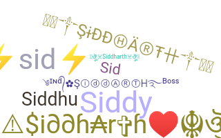 Nama panggilan - Siddharth