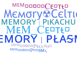 Nama panggilan - MemoryClan