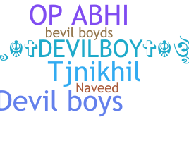 Nama panggilan - Devilboys