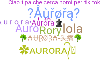 Nama panggilan - Aurora