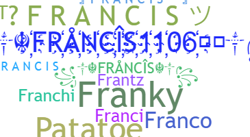 Nama panggilan - Francis