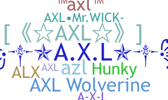 Nama panggilan - Axl