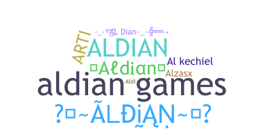 Nama panggilan - Aldian