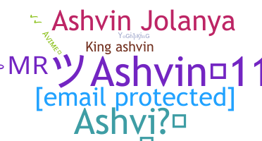 Nama panggilan - Ashvin