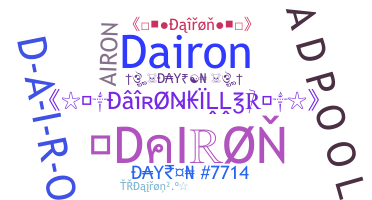 Nama panggilan - DaIron