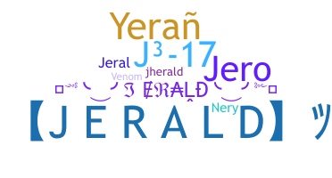 Nama panggilan - Jerald