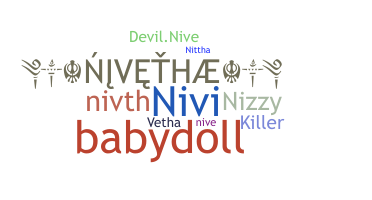 Nama panggilan - Nivetha