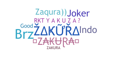 Nama panggilan - Zakura