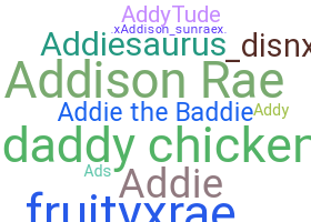 Nama panggilan - Addison