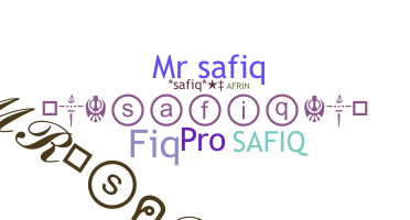 Nama panggilan - Safiq