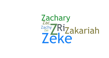 Nama panggilan - Zachariah