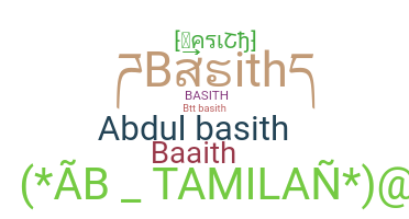Nama panggilan - Basith