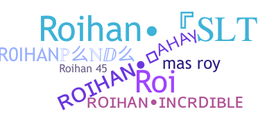 Nama panggilan - Roihan