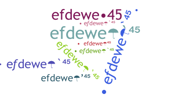 Nama panggilan - efdewe45