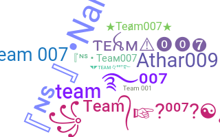 Nama panggilan - Team007