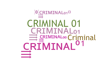 Nama panggilan - Criminal01