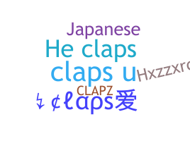 Nama panggilan - claps