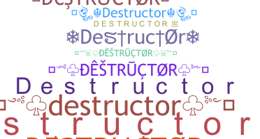 Nama panggilan - destructor
