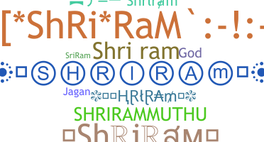 Nama panggilan - Shriram