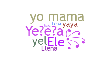 Nama panggilan - Yelena