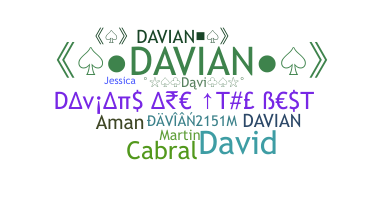 Nama panggilan - Davian