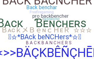 Nama panggilan - Backbenchers