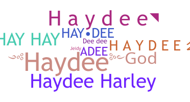 Nama panggilan - haydee