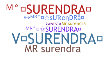 Nama panggilan - MrSurendra