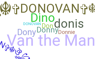 Nama panggilan - Donovan