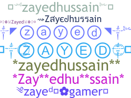 Nama panggilan - Zayedhussain