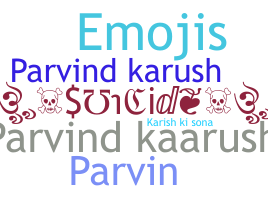 Nama panggilan - Parvind