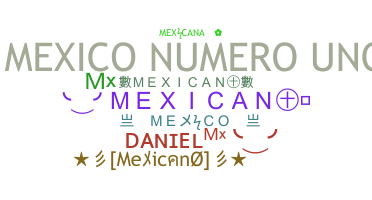 Nama panggilan - Mexico