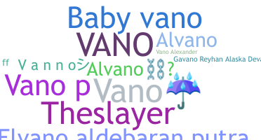 Nama panggilan - Vano