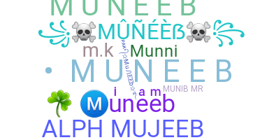Nama panggilan - Muneeb