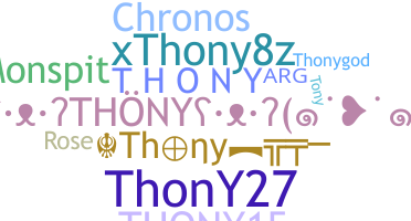 Nama panggilan - Thony