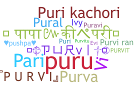 Nama panggilan - Purvi