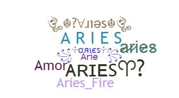 Nama panggilan - Aries