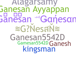 Nama panggilan - Ganesan