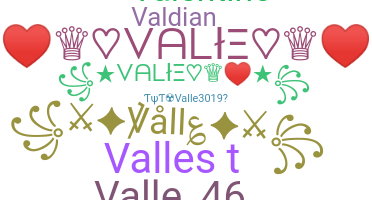 Nama panggilan - Valle