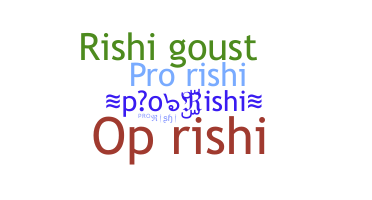 Nama panggilan - proRishi
