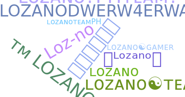 Nama panggilan - Lozano