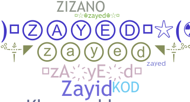 Nama panggilan - Zayed