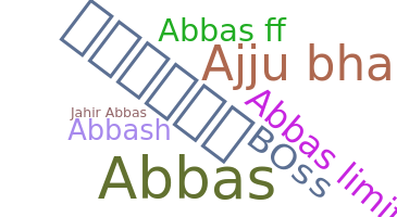 Nama panggilan - AbbasBoss