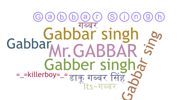 Nama panggilan - GabbarSingh